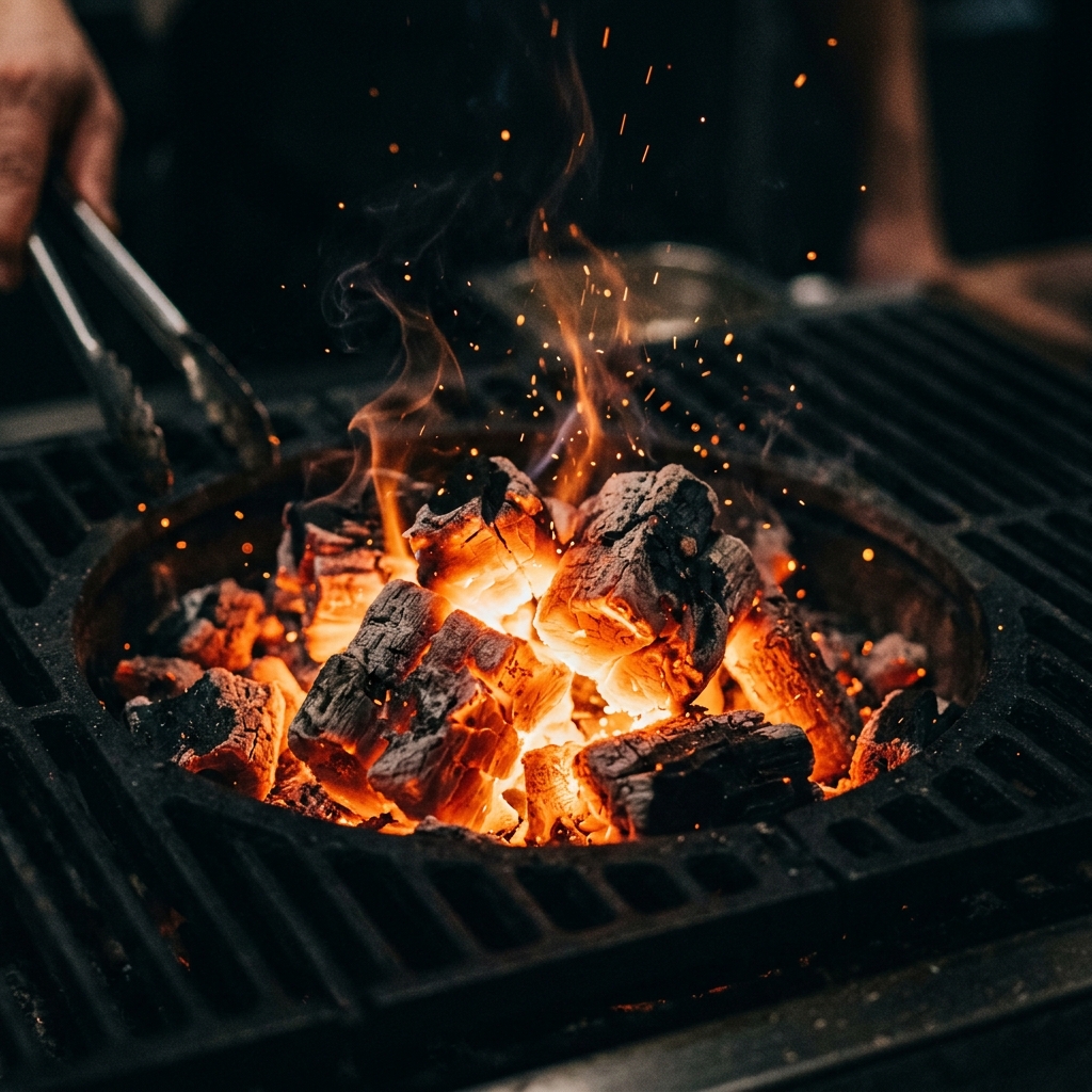 Authentic Charcoal Fire